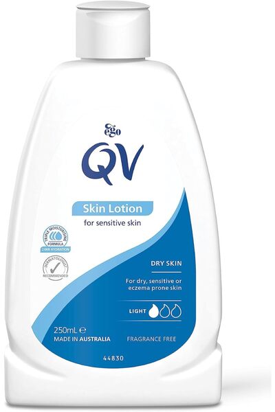 Qv Lotion (250ml) Lightweight Hydrating Moisturiser for Dry, Sensitive Skin