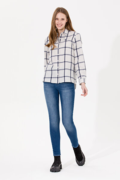 U.S. Polo Assn. Women's Navy Blue Jean Trousers 50254601-Dn0029