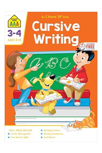 School Zone Curvise Writing: Grades 3-4