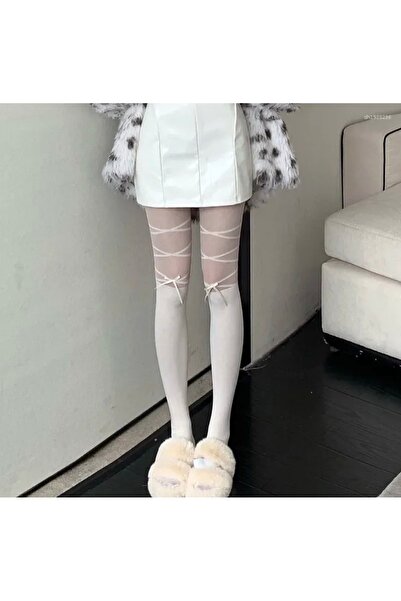 La Saade Sweet Ballerina Dream Socks – Kurdele Bağcıklı, Yumuşak Dokulu, Coqu...