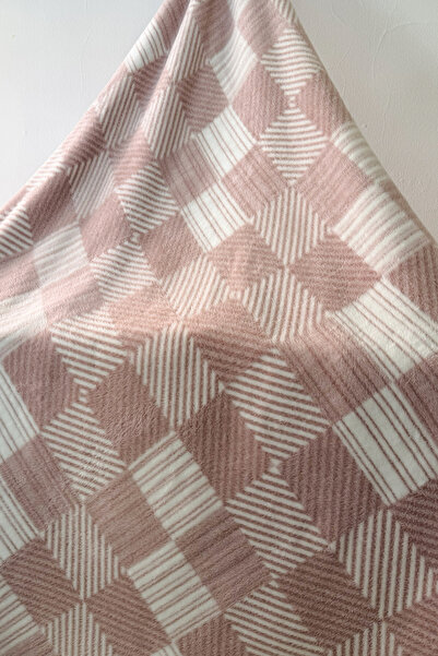 Seslim Akrilik Dokuma Tek Kişilik Peluş Isıtan Uşak Battaniyesi