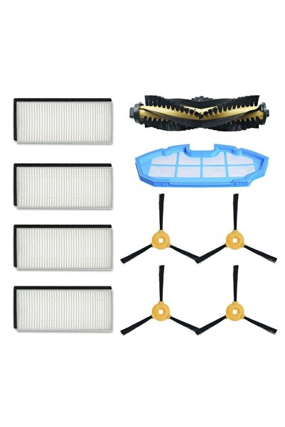 NO BRAND مناسب لقطع غيار وفلاتر وإسفنجات مكنسة يوفي روبوفاك 11 11C كونغا إكسيلنس