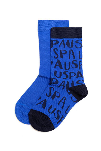 U.S. Polo Assn. Boy's Saks Socks 50241078-Vr045