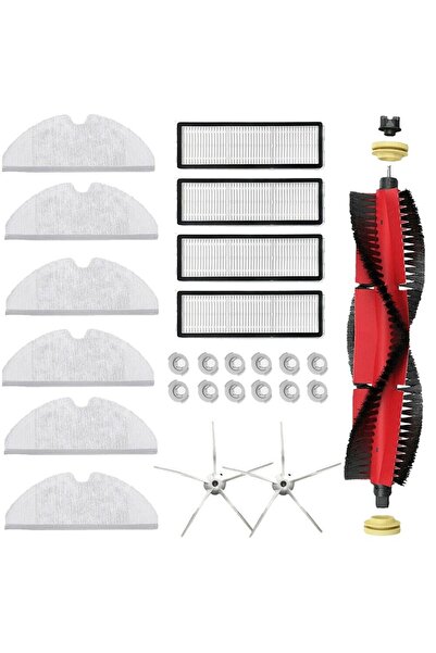 NO BRAND مناسب لقطعة قماش الممسحة، وفرشاة جانبية للفلتر، ومناسب لأجهزة روبورو...