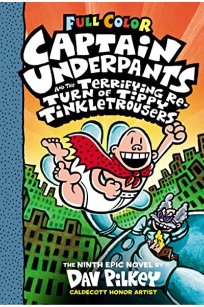 Scholastic كابتن أندربانتس العدد 9 والعودة المرعبة لتيبي تينكلتروزرز: نسخة ملونة