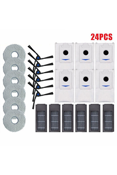 NO BRAND مناسب لقطع غيار مكنسة إيكوفاكس X2/X2Pro الكهربائية، بما في ذلك الفرش...