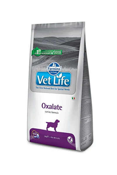 VETLİFE Vet Life Natural Adult Dog Oxalate Diyet Yetişkin Köpek Maması 2 Kg