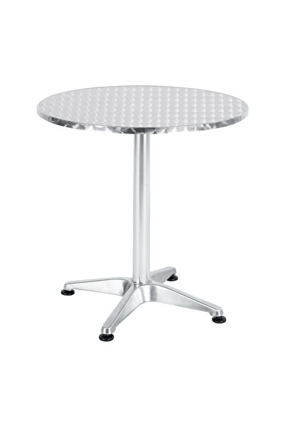 DacEnergy DacEnergy(C) table, made of stainless steel, round shape, fixed, 2 ...
