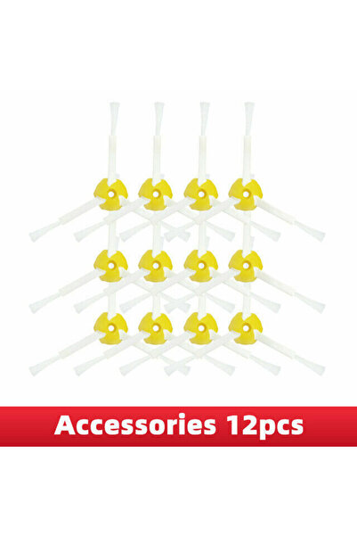 NO BRAND مجموعة قطع غيار متوافقة مع ملحقات روبوت التنظيف iRobot Roomba من سلس...