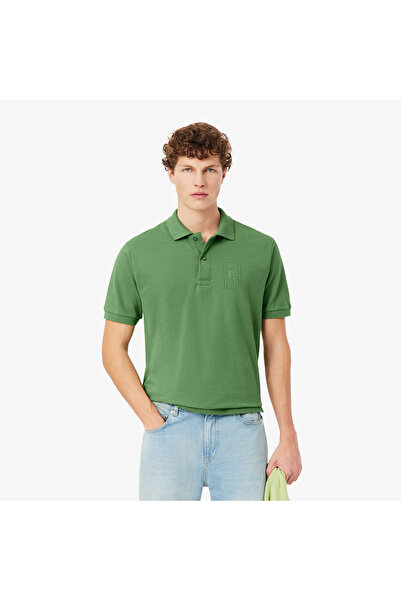 Lacoste Erkek Classic Fit Yeşil Polo