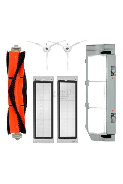 NO BRAND مناسب لمجموعة ملحقات فرشاة وفلتر مكنسة روبوت شاومي روبوروك S50 S5