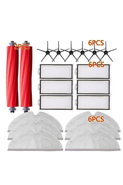 NO BRAND مناسب لمكنسة روبوروك Q7 ماكس / ماكس+ / تي 8 الكهربائية، فرشاة جانبية...