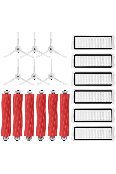 NO BRAND مناسب لروبوت التنظيف روبوروك P10 / كيو ريفو، مجموعة فرشاة الأسطوانة ...