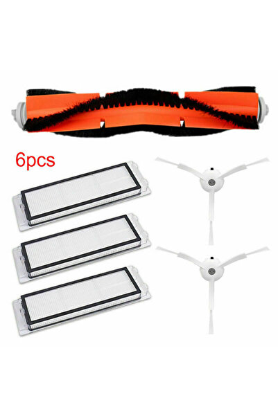 NO BRAND مناسب لفرش مكنسة روبوروك S5 S6 ماكس S50 S51 S55 S6 بيور