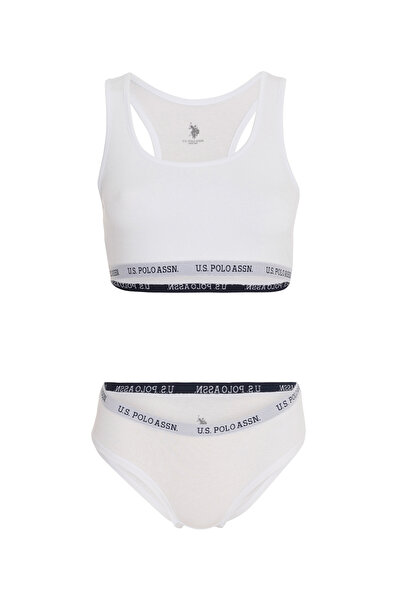 U.S. Polo Assn. Women's White Underwear Set 50260898-Vr013