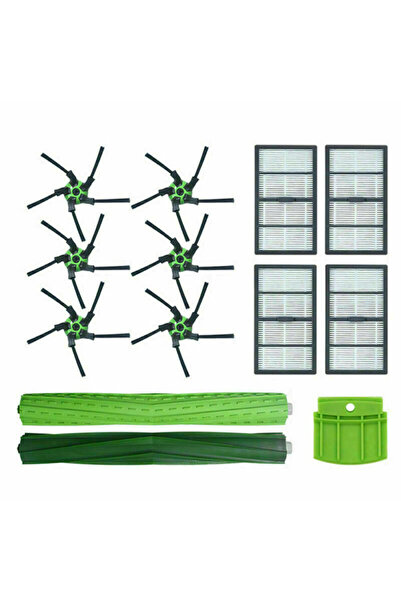 NO BRAND مناسب لفرشاة رئيسية وفلتر HEPA حقيبة غبار مكنسة iRobot Roomba S9/S9 ...