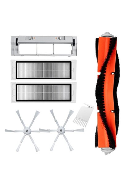 NO BRAND مناسب لفرش مكنسة روبوروك S5 S6 ماكس S50 S51 S55 S6 بيور