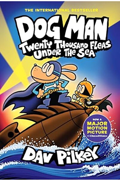 Scholastic دوغ مان 11: عشرون ألف برغوث تحت سطح البحر: رواية مصورة