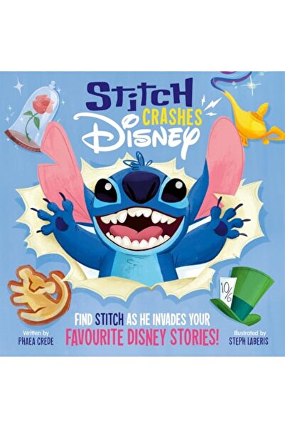 Bonnier Books ستيتش يقتحم عالم ديزني: ابحث عن ستيتش وهو يغزو قصص ديزني المفضل...