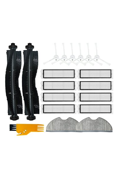 NO BRAND مناسب لقطع غيار مكنسة الروبوت 360 S5 S7: فرشاة رئيسية، فلتر، طقم قما...