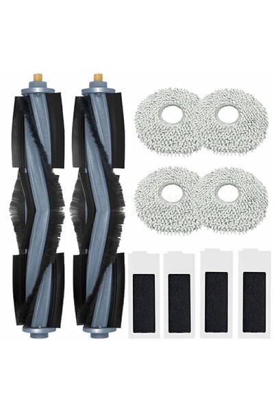 NO BRAND مناسب لمرشحات وفرشاة وممسحة المكانس الكهربائية Ecovacs T20 PRO/T20 M...