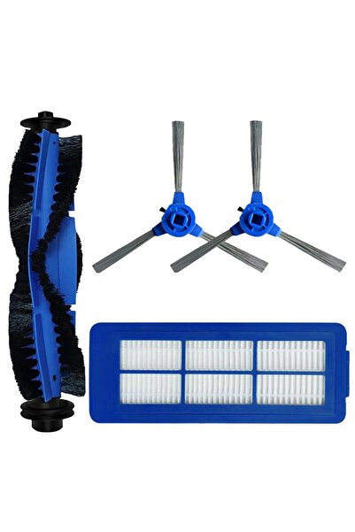 NO BRAND مناسب لمجموعة فلاتر الفرشاة البديلة، مناسب لـ Eufy RoboVac 11S Max 1...