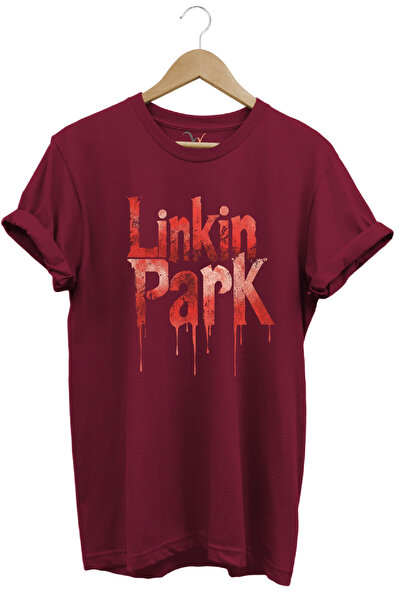 WİDİ Linkin Park Music Group Rock Metal Printed Punk Design Basic Regular Fit...