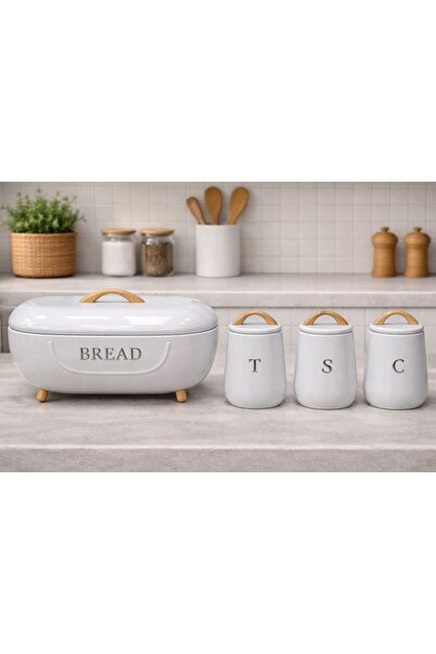 PAZARAKOŞ مجموعة توابل إكميلليك سيريز الفاخرة من الخيزران الأبيض الذهبي