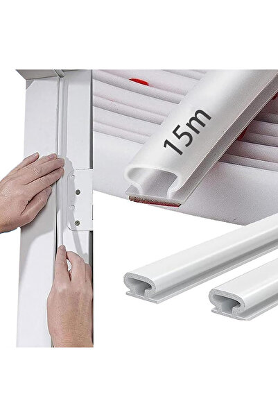 OEM Garnitură de etanșare pentru uși sau ferestre, rolă albă autoadezivă 15 ml