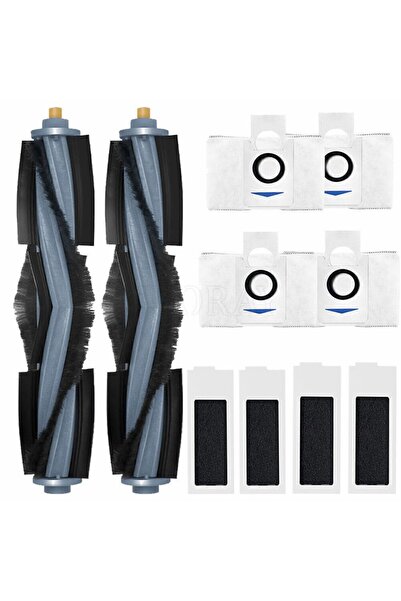 NO BRAND مناسب لمرشحات وفرشاة وممسحة المكانس الكهربائية Ecovacs T20 PRO/T20 M...