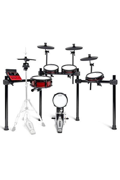 ALESIS Nitro Ultimate 9 Parça Elektronik Davul Seti (Bluetooth ve Hareketli H...