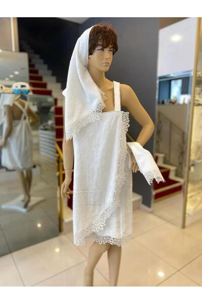 KEŞOĞLU DESİGN STORE ASKILI BORNOZ TAKIMI