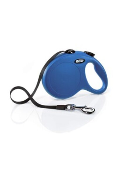 Flexi New Classic 8 m Ribbon Leash L Blue