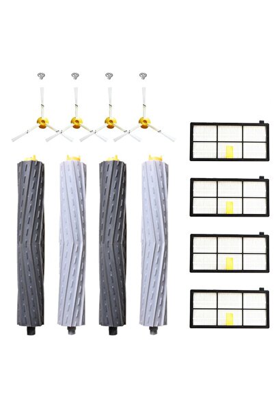 NO BRAND مناسب لقطع غيار الفرش، ومناسب لأجهزة iRobot Roomba 800، 880، 860، 87...