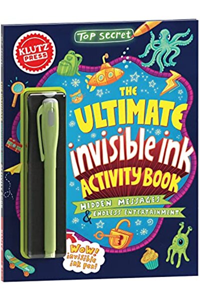 KLUTZ TOP SECRET INK INVISIBLE BORED
