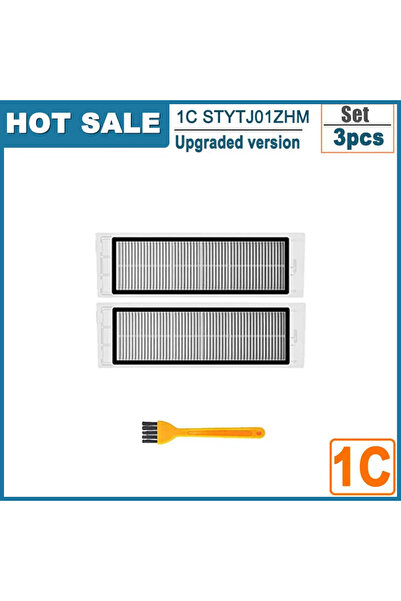 NO BRAND مناسب لقطع غيار مكنسة شاومي مي الكهربائية، قطعتان STYTJ03ZHM: فلتر، ...