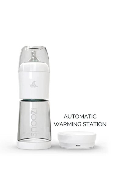 Snoozi set - Baby night bottle with warming station