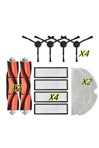 NO BRAND مناسب للملحقات المتوافقة، مناسب لقطع غيار مكنسة Mi Robot Vacuum-Mop2...