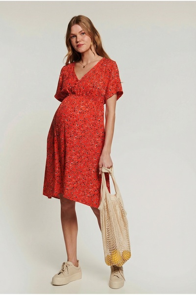 LYN MAMA Daisy Dress - Red