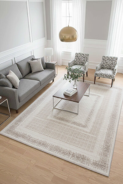 Gülaylar Home Makine Dokuma Soft Dokulu Toz Tutmayan Modern Salon ve Oturma O...