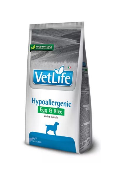 VETLİFE Vet Life Natural Dog Hypoallergenic Yumurta Ve Pirinçli Yetişkin Köpe...