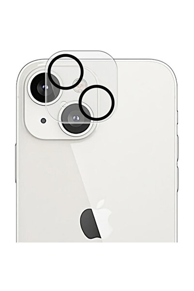 Lito iPhone 14 / 14 Plus Case - S+ Camera Glass Protector - Black/ Sheer