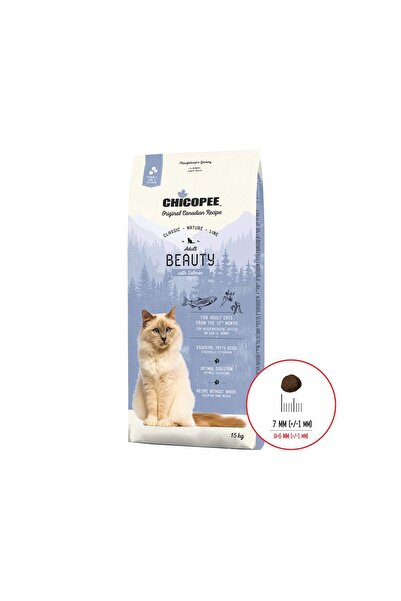 Chicopee HRANA USCATA PENTRU PISICI SUPER PREMIUM CNL ADULT BEAUTY SALMON 15KG