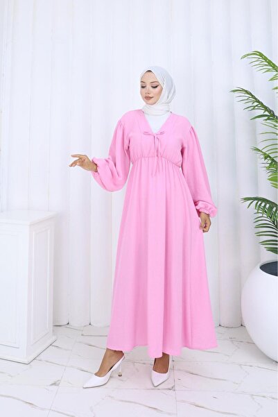 MODA CEYDA Balloon sleeve dress