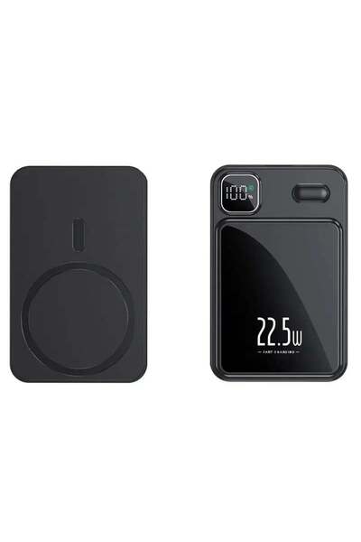 MagExpert Baterie externă MagSafe 20000mAh, Power Bank wireless 15W, încărcar...