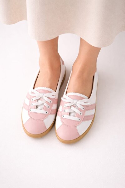 Slipcat Pantofi sport pentru femei, cu șireturi, confortabili, retro cu dungi...