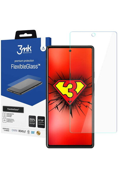 3MK Szkło hybrydowe ochronne Flexible Glass 7H pentru Google Pixel 6 5G