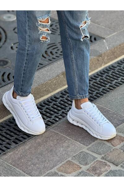 Mhoda Shoes Rlx-2533 Men's Lace-Up High Sole Leather Sports Sneaker Shoes Cbt...