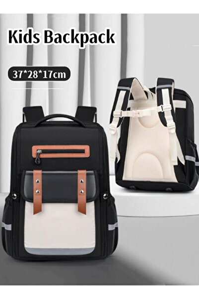 Generic Kids Backpack Lightweight Waterproof Backpack Schoolbag with Safety R...