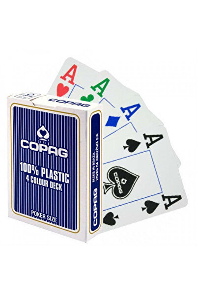 Copag - 4 Color Poker Cards Blue